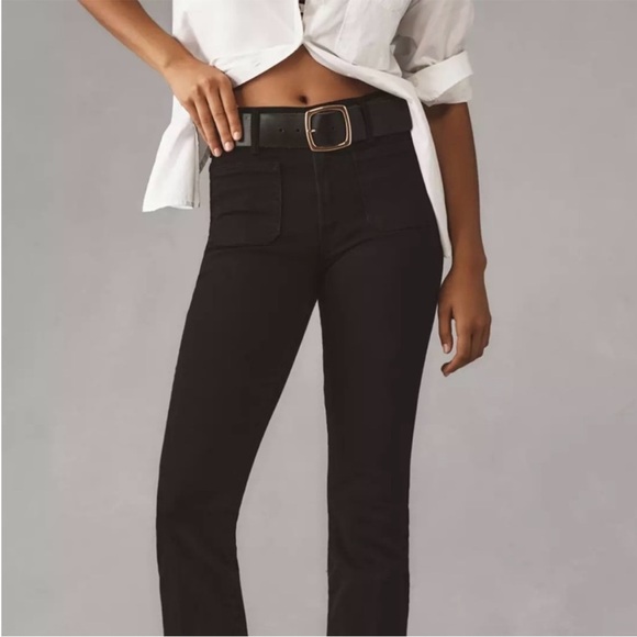 NWT MOTHER The Hustler Patch Pocket Ankle Fray! - Picture 1 of 11
